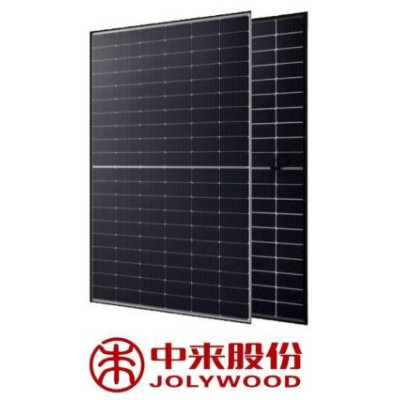 Moduł fotowoltaiczny Jolywood JW-HD-108N-500W R2 Bifacial Full Black – 500 W, N-type Moduł fotowoltaiczny Jolywood JW-HD-108N-500W R2 Bifacial Full Black – 500 W, N-type
